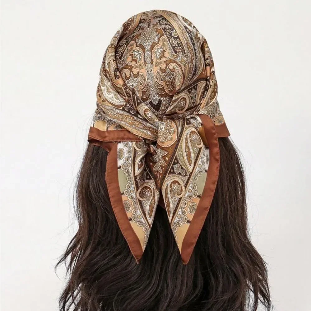 Paisley Print Scarf P102
